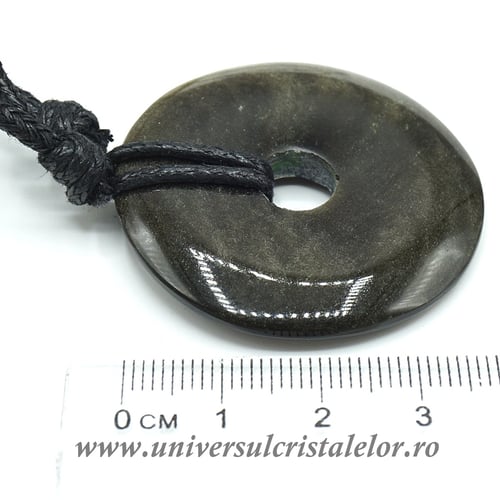 Obsidian auriu piatra pi