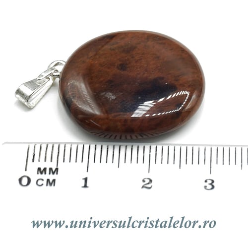 Pandantiv obsidian mahon