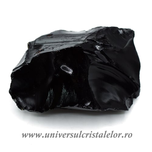 Obsidian negru brut m13