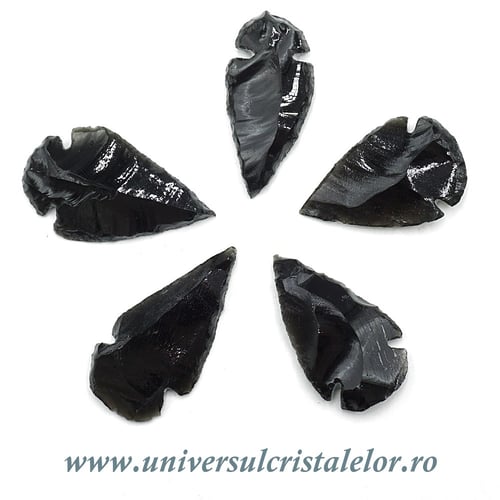Obsidian sageata 3,5 cm