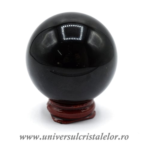Sfera obsidian negru m2
