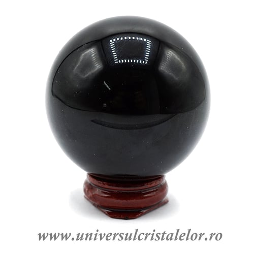 Sfera obsidian negru m7
