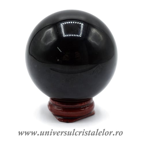 Sfera obsidian negru m4