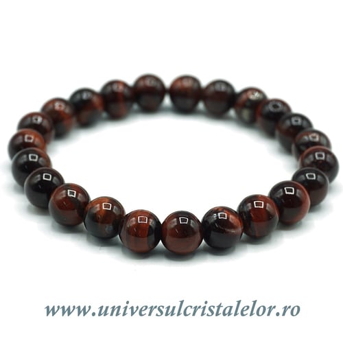 Bratara ochi de taur rotund - 8 mm