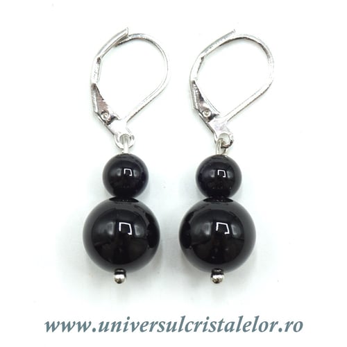 Cercei onix rotund-10mm m03