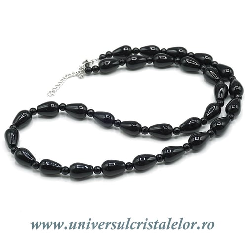 Colier onix negru