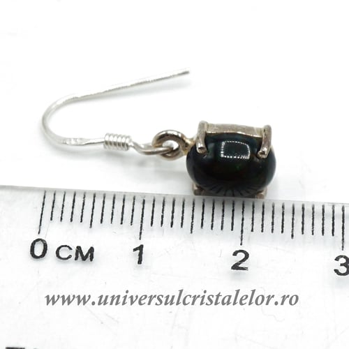 Cercei opal de foc unicat m02