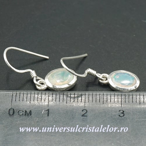 Cercei opal de foc