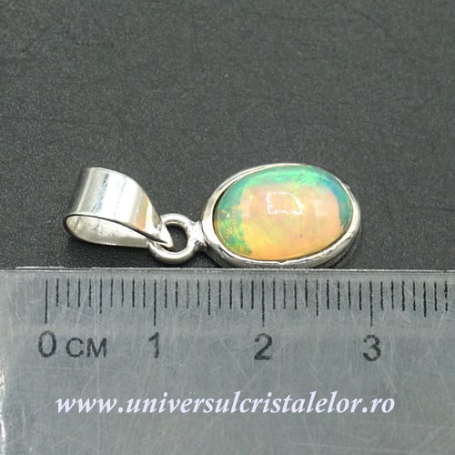 Pandantiv opal de foc unicat m04