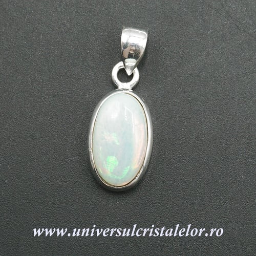 Pandantiv opal de foc unicat m03