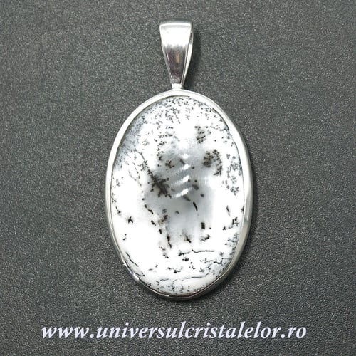 Pandantiv opal dendritic ( merlinit ) unicat m03