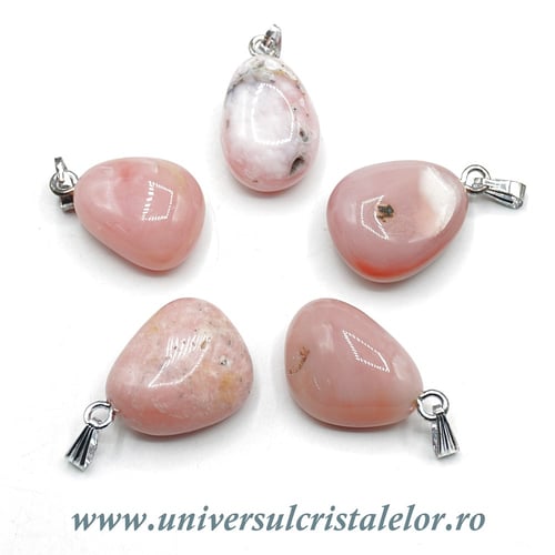Pandantiv opal roz m3