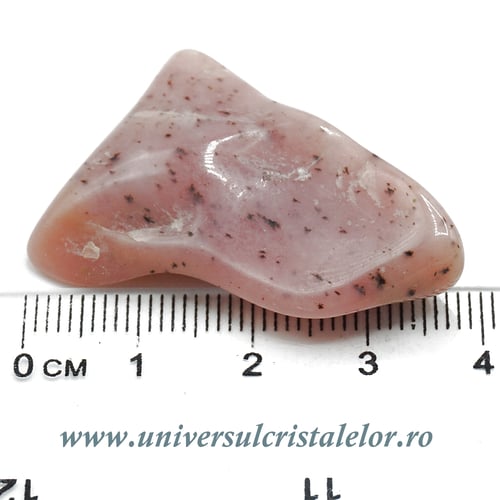 Opal roz piatra rulata