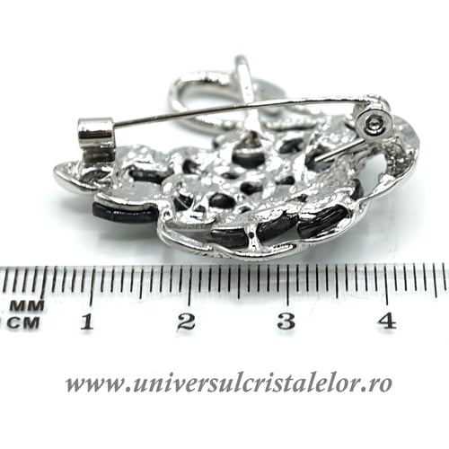 Brosa pandantiv abalone - lebada