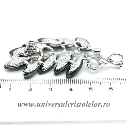 Brosa pandantiv abalone - crenguta