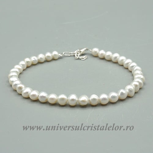 Bratara perle 5,6 mm