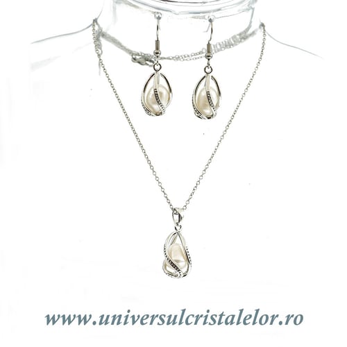Set bijuterii perle m1