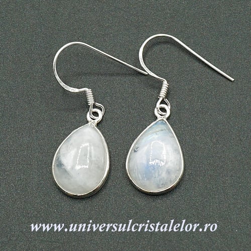 Cercei piatra lunii lacrima m1