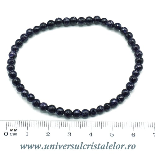 Bratara Gold stone (Piatra soarelui albastra)