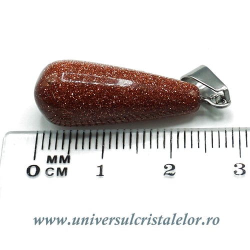 Pandantiv piatra soarelui picatura