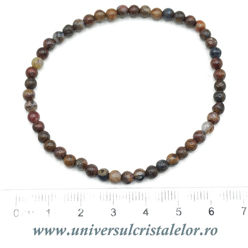 Bratara pietersit rotund - 4 mm