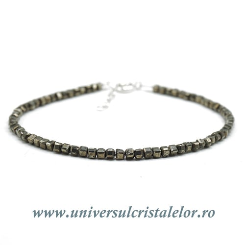 Bratara pirita cub fatetat - 2.5 mm