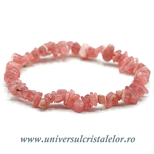 Bratara rodocrozit chips-uri