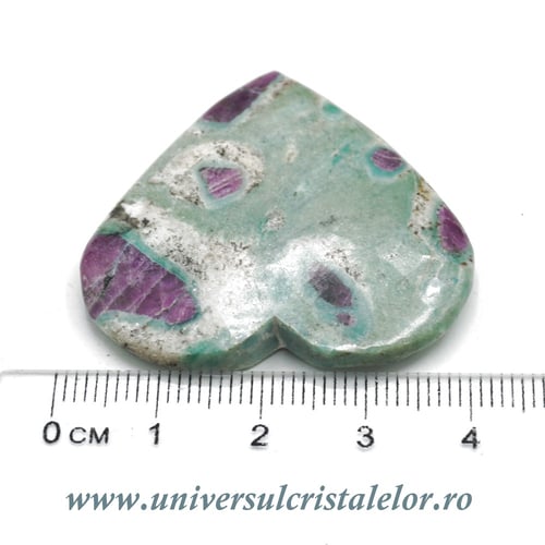 Inima rubin in fucsit