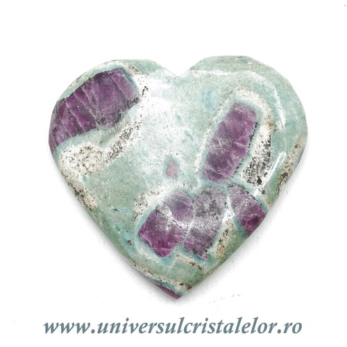 Inima rubin in fucsit