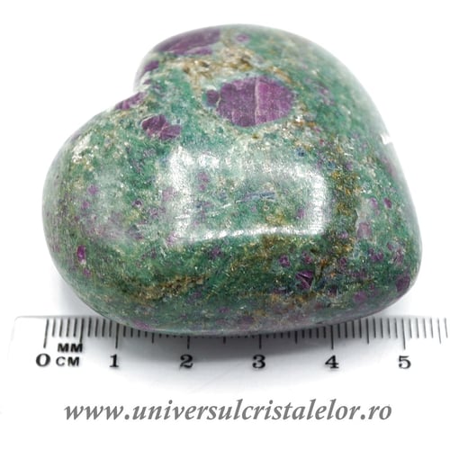 Inima rubin in fucsit