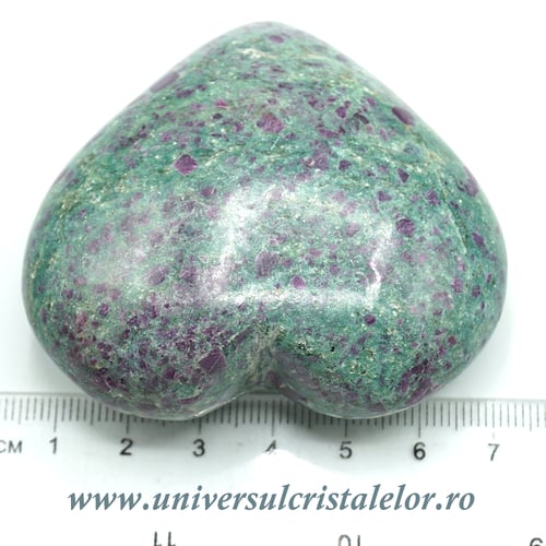 Inima rubin in fucsit