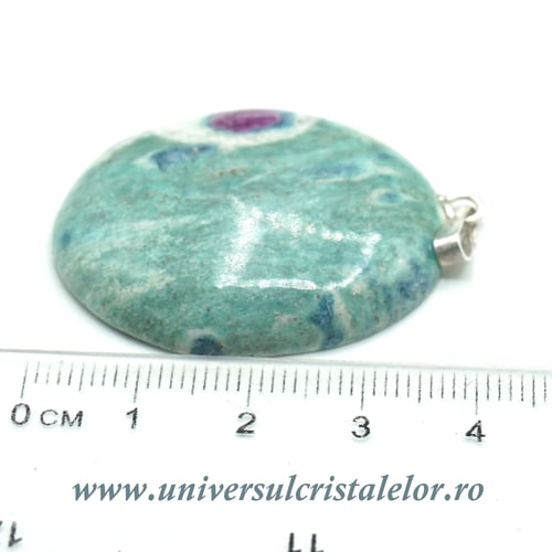 Pandantiv rubin in fucsit