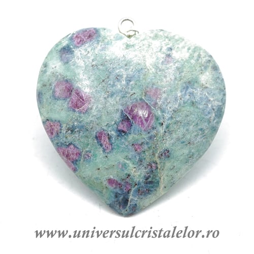 Pandantiv rubin in zoisit