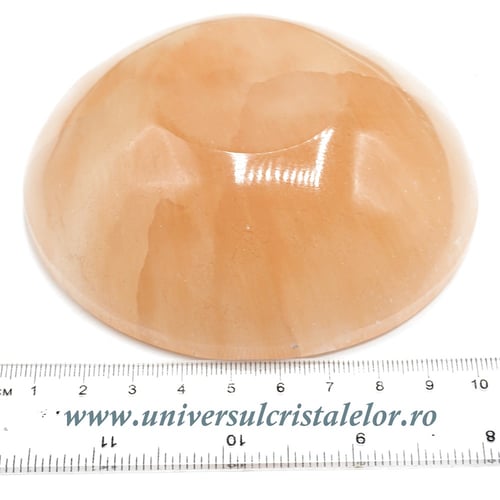 Selenit bol rotund orange