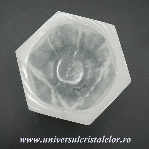 Selenit bol hexagon
