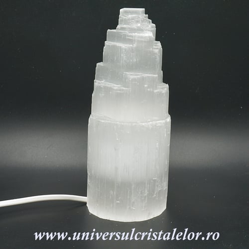 Selenit lampa 20 cm