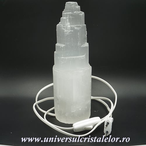 Selenit lampa 25 cm