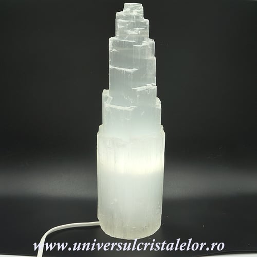 Selenit lampa 30 cm