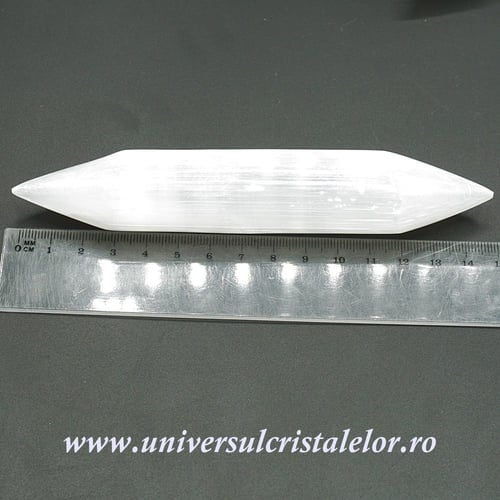 Bagheta Selenit Dublu Varf