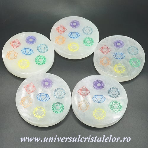 Selenit suport chakre