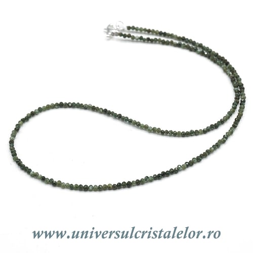 Colier serafinit rotund fatetat - 2,3mm