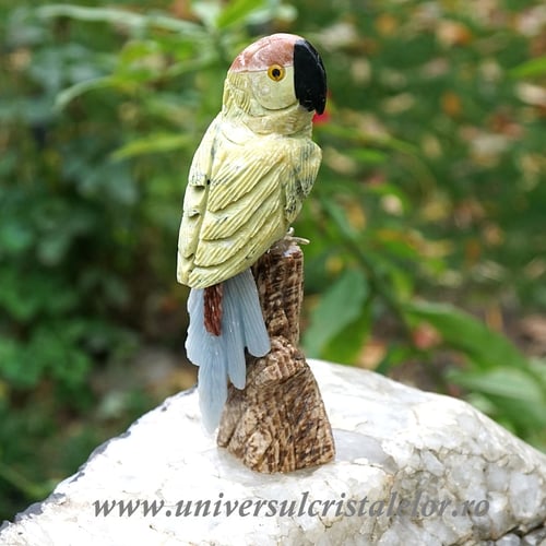 Figurina Papagal unicat m01