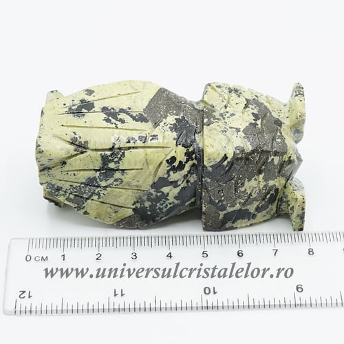 Figurina serpentin bufnita m3