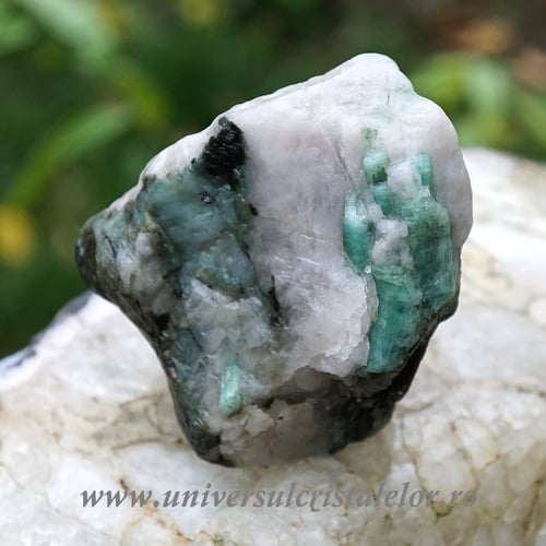 Smarald mineral unicat m02