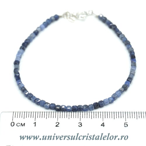 Bratara sodalit cub fatetat - 2,5mm