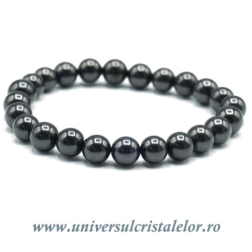 Bratara shungit 8 mm