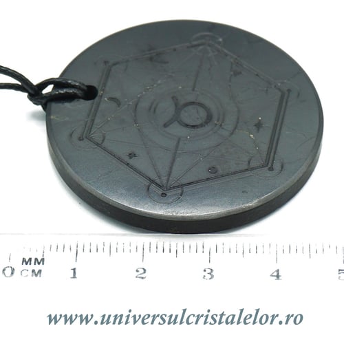 Pandantiv shungit zodia Taur