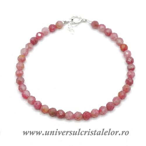 Bratara thulit rotund fatetat 4,6 mm