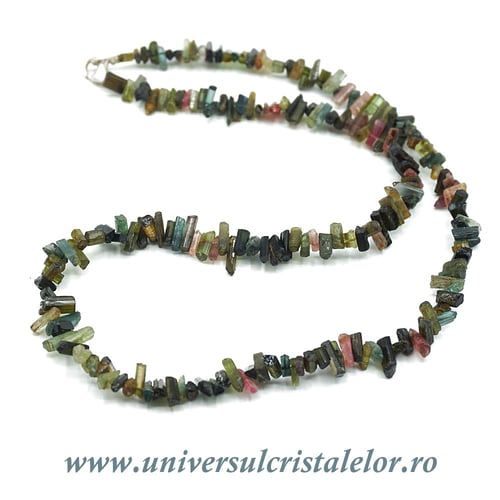 Colier turmalina multicolor