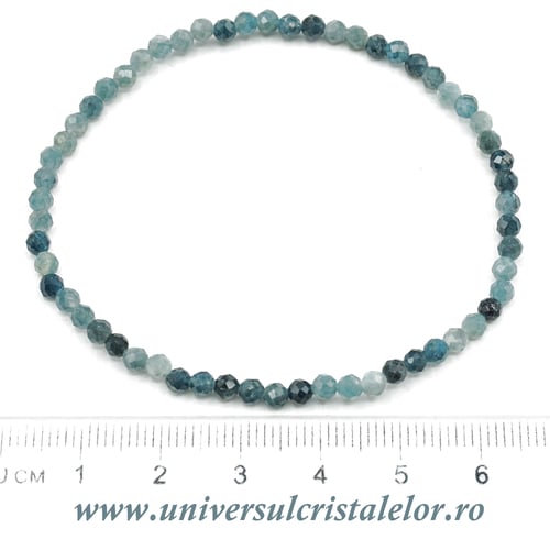 Bratara turmalina albastra